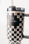 Stanley 40oz tumbler | Checker & Lightening Bolts