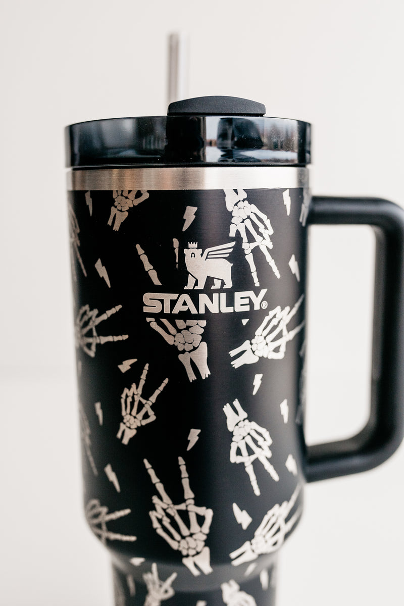 Night Sky Engraved Stanley Adventure Quencher 40oz Tumbler 