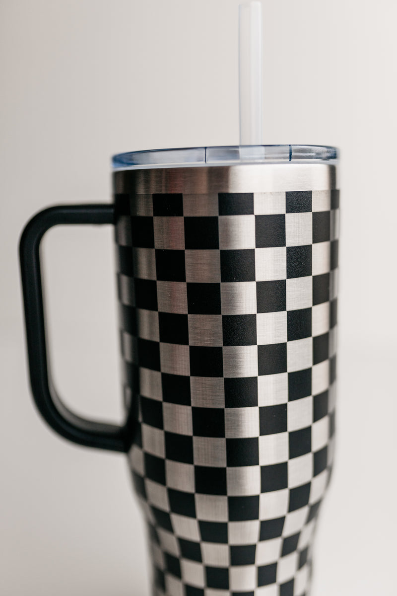 Obsessed 😍 #simplemodern #simplemoderncup #stanleydupe #checkered