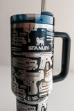 Ship me your Stanley!! | Have YOUR  personal stanley Engraved with Guns, Grenades, Bullets & bullet holes - 2nd Ammendment