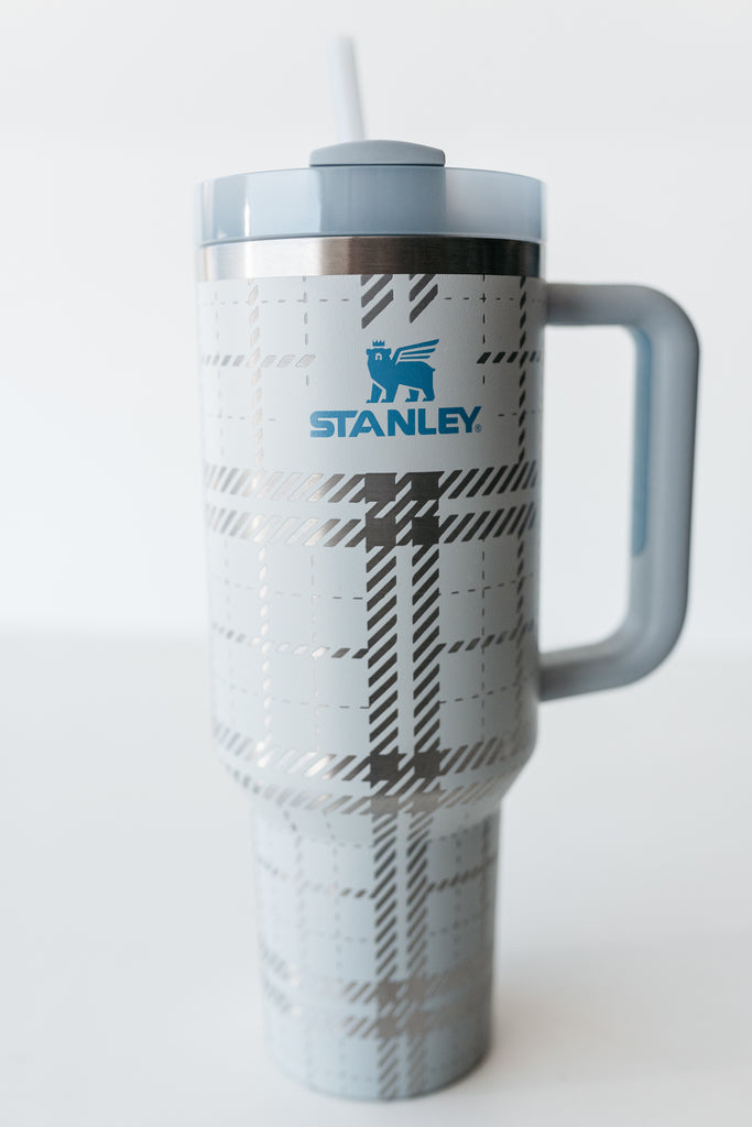 Stanley 40oz tumbler  Plaid Flannel Design – Freckled & Framed