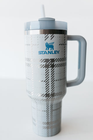 Stanley 40oz tumbler | Plaid Flannel Design