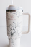 Ship me your Stanley!! | Have YOUR  personal stanley Engraved with the Magnoloa Floral design